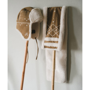 SHEARLING SCARF 羊毛圍巾